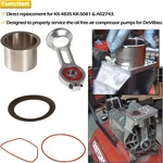 KK-4835 Air Compressor Piston Kit For Porter Cable Craftsman Devildiss Dewalt. Fixed Price $78.10.