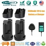 Battery/charger For Bosch BAT411 BAT412 D-70745 BAT413 BAT414 3500MAH 12V Li-ion. Fixed Price $50.90.