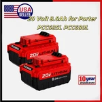 2X For Porter Cable 20VOLT Lithium Tool Battery Pack Max PCC680L PCC685L Us. Fixed Price $129.52.