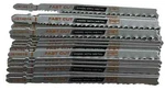 100PC F4P 5/32" Jig Saw Blades 5-10X Tpi In Hard Case Similar To T345XF. Fixed Price $45.00.