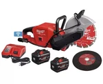 Milwaukee 2786-22HD M18 Fuel 9" Cordless Cut-off Saw Kit With One-key. Fixed Price $939.00.