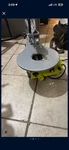 Ryobi 16 In. Scroll Saw Tool, Corded Electric Power Source, Gray/green. Fixed Price $150.00.