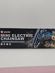 New Saker 4" Mini Portable Electric Cordless Chainsaw One Battery + Charger. Fixed Price $19.99.