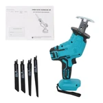 For Makita 18V Electric Cordless Reciprocating Saber Cutting Saw With 4 Blades. Fixed Price $25.04.