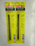 (2) Ryobi 15 Teeth Per In. Regular Tooth Scroll Saw Blades (4-PIECE). Fixed Price $12.99.
