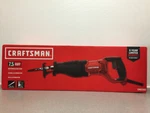 Craftsman CMES300 7.5 Amps Corded Brushed Reciprocating Saw. Fixed Price $64.95.