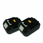2X Battery For Makita BL1815, BJR182, BSS610, BML185, BDF451, BJV180Z, BHR241. Fixed Price $76.99.