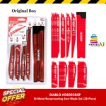 Diablo 28-PIECE Bi-metal Reciprocating Saw Blade Set Sealed- DS0028SP. Fixed Price $35.97.
