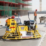13HP Ride-on Power Trowel Concrete Finishing Machine Twin Blades Float Pans. Fixed Price $3400.00.