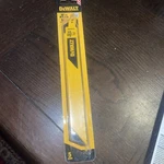 Dewalt DWAR9110 229 Mm Tpi 5 Pc Reciprocating Saw Blade. Fixed Price $16.00.