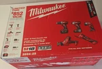 Milwaukee 5-TOOL Combo Kit 2694-25 Red Lithium 18V Batteries Tools. Fixed Price $400.00.