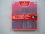 Craftsman 13 Piece Shank Multi Purpose Jigsaw Blade Set With Storage Case. Fixed Price $11.95.