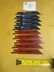 10PC Hss Reciprocating Blade Sawsall Rockwell And Black & Decker Made Usa. Fixed Price $9.99.