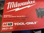Oem Milwaukee Sawzall 2621-20 18V Reciprocating M18 New Tool Only Box. Fixed Price $129.95.