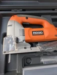 Rigid Orbital Jigsaw R3120 Corded 4 Speed W/ Blades, Case, Man. Made In Germany. Fixed Price $121.41.