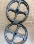Delta Rockwell 10" Band Saw Set Of Wheels Homecraft Upper Lower. Fixed Price $29.00.