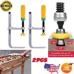 Dovetail Clamps For Dog Holes Table Saw Jig Festool Drill Press Router Bit. Fixed Price $72.03.